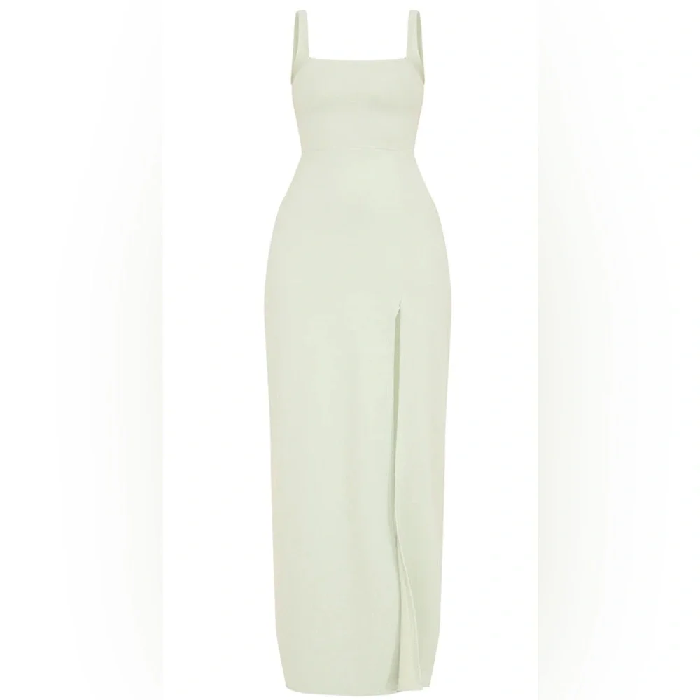 Pretty Little Things Straight Neck Maxi Dress - Picture 4 of 10